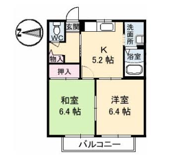 シャーメゾン江汐B 101