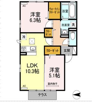 D-roomモンテ 201