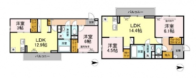 ブランネージュ中川 C棟