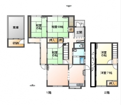 烏帽子岩前　売家