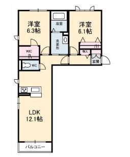 グリーンヒルズ黒石　１０５