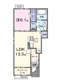 セレーノA　１F